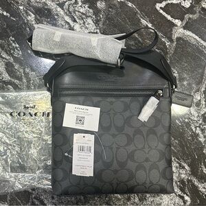 Real & New Coach Houston Flight Bag In Signature Canvas